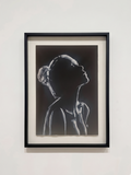 Acryl inkt op handgeschept papier – 60 x 80 cm (incl. lijst)