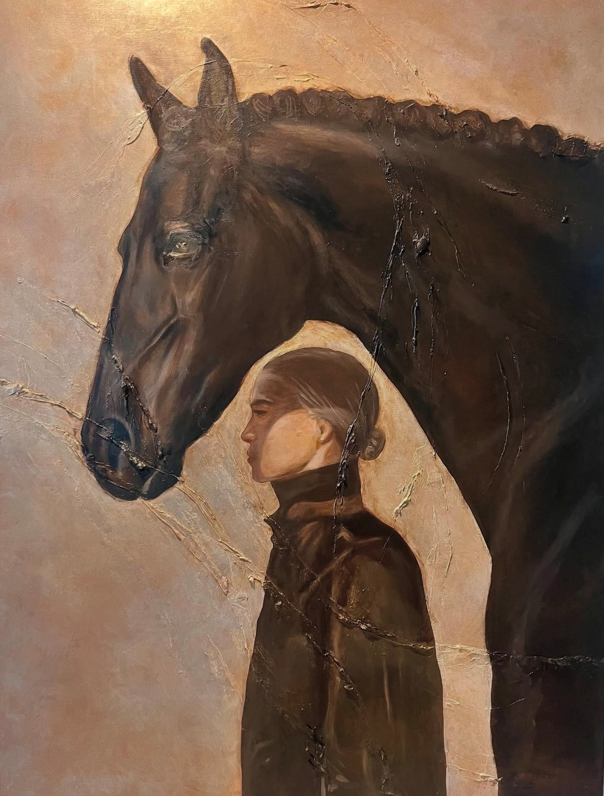 Olieverf op linnen – 160 x 180 cm